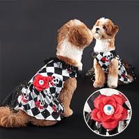 Honden Halloween outfits Hondenkostuum Skelet / Schedel leuke Style Zacht Halloween Carnaval Feest Hond puppy kleding outfits Lightinthebox - thumbnail