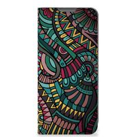 OPPO A77 5G | A57 5G Hoesje met Magneet Aztec