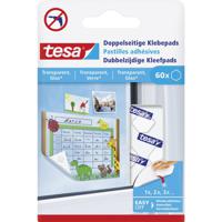 tesa Dubbelzijdige kleefpads Transparant Inhoud: 60 stuk(s) - thumbnail