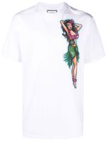 Philipp Plein t-shirt imprimé à manches courtes - Blanc