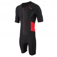 Zone3 Activate trisuit korte mouw zwart/rood heren S - thumbnail