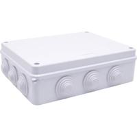 TRU COMPONENTS TC-RA 255x200x80 Installatiebehuizing ABS kunststof Wit 1 stuk(s)