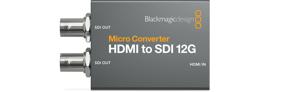 Blackmagic Design CONVCMIC/HS12G/WPSU videosignaalomzetter Actieve video-omzetter