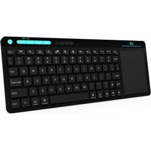 Rii Mini K18 RF Draadloos QWERTY Engels Zwart toetsenbord