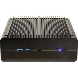 Inter-Tech IP-60 Mini-tower PC-behuizing Zwart