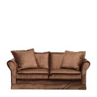 Rivièra Maison 2,5-zits Bank 'Carlton' Velvet, kleur Chocolate