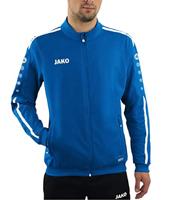 JAKO Striker 2.0 polyester herenjack, koningsblauw/wit, 4XL