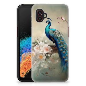 TPU Hoesje voor Samsung Galaxy Xcover 6 Pro Vintage Pauwen