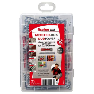 Fischer 535972 schroefanker & muurplug 80 stuk(s) Wiganker