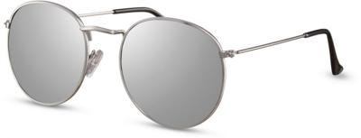 CWI zonnebril unisex rond zilver (CWI2161) CWI zonnebril unisex rond zilver (CWI2161)