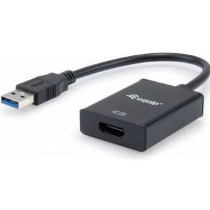 Equip 133385 USB grafische adapter 1920 x 1080 Pixels Zwart