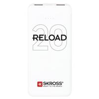 Skross Reload 20 Powerbank 20000 mAh Li-ion Wit Statusweergave - thumbnail