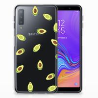 Samsung Galaxy A7 (2018) Siliconen Case Avocado - thumbnail