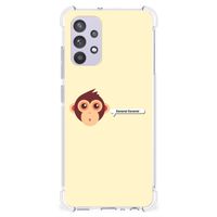 Samsung Galaxy A32 4G | A32 5G Enterprise Editie Stevig Bumper Hoesje Monkey - thumbnail