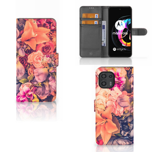 Motorola Edge 20 Lite Hoesje Bosje Bloemen