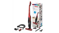 Bosch Serie 6 BCH86PET1 steelstofzuiger & elektrische bezem Zakloos Chroom, Rood 0,9 l - thumbnail