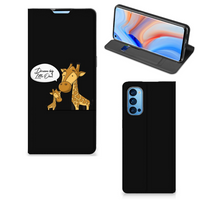 OPPO Reno4 Pro 5G Magnet Case Giraffe