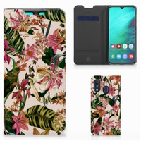 Samsung Galaxy A40 Smart Cover Flowers - thumbnail