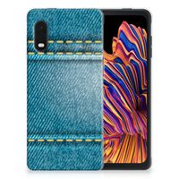 Samsung Xcover Pro Silicone Back Cover Jeans - thumbnail