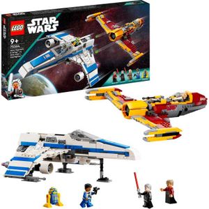 LEGO Star Wars - New Republic E-wing vs. Shin Hati's Starfighter constructiespeelgoed 75364