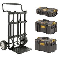 DEWALT DWST83401-1 ToughSystem 2.0 4-in-1 set met trolley gereedschapskist - thumbnail