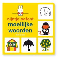 Nijntje oefent moeilijke woorden - Dick Bruna - Hardcover (9789056476373)