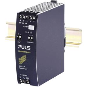 PULS CP10.121 DIN-rail netvoeding 12 V/DC 16 A 192 W Aantal uitgangen: 1 x Inhoud: 1 stuk(s)