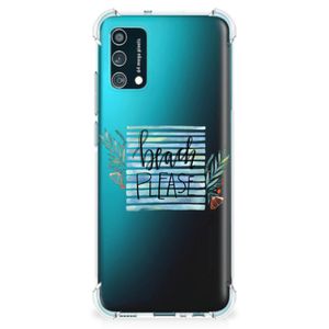 Samsung Galaxy M02s | A02s Stevig Bumper Hoesje Boho Beach