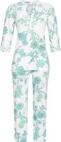 Pyjama blauwe bloemen Ringella