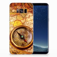 Samsung Galaxy S8 Plus Siliconen Back Cover Kompas - thumbnail