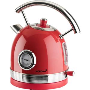 Korona Retro Pfeifkessel Waterkoker Rood