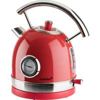 Korona Retro Pfeifkessel Waterkoker Rood