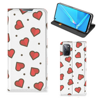 OPPO A52 | A72 Hoesje met Magneet Hearts