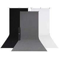 Westcott X Drop 3 Pack Sweep Backdrop Kit (5' x 12')