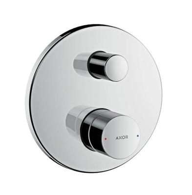 Axor Uno 3 afdekset badkraan zero greep en zekerheidscomb., chroom