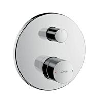 Axor Uno 3 afdekset badkraan zero greep en zekerheidscomb., chroom