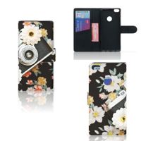 Huawei P8 Lite 2017 Telefoonhoesje met foto Vintage Camera