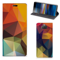 Sony Xperia 10 Stand Case Polygon Color