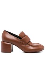 Officine Creative mocassins Ethel 001 60 mm en cuir - Marron