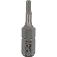 Bosch Accessories Inbus-bit 2.5 mm Extra hard C 6.3 3 stuk(s)