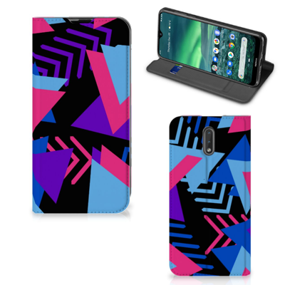 Nokia 2.3 Stand Case Funky Triangle Nokia 2.3 Stand Case Funky Triangle