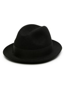 Elie Saab x Borsalino chapeau Nila en feutre - Noir