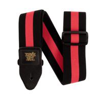 Ernie Ball Stretch Comfort Strap 5329 Racer Red gitaarband