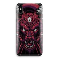 Hell Hound and Serpents: iPhone X Volledig Geprint Hoesje - thumbnail