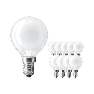 Voordeelpak 10x Standaard Gloeilamp Mat P45 E14 25W 230V