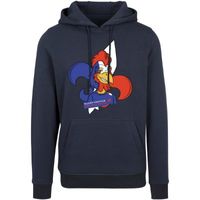 Rugby Vintage - Frankrijk 'Bored' Gallische Haan Hoodie - Navy - thumbnail