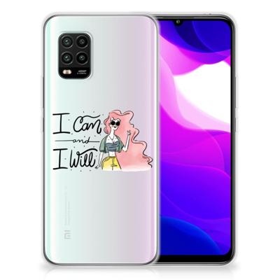 Xiaomi Mi 10 Lite Telefoonhoesje met Naam i Can Xiaomi Mi 10 Lite Telefoonhoesje met Naam i Can