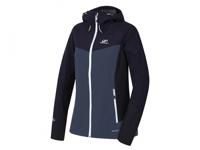 Hannah outdoorjas Pulla dames polyester/polyamide zwart