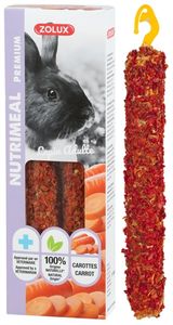 ZOLUX NUTRIMEAL STICK KONIJN WORTEL 115 GR 3 ST