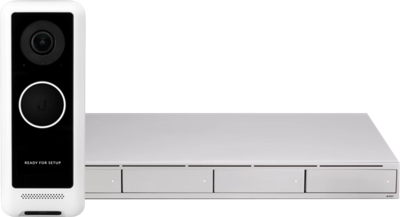 Ubiquiti UniFi Protect G4 Doorbell + Ubiquiti Netwerk Video Recorder